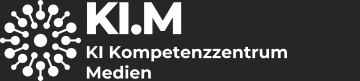 Logo KI-Kompetenzzentrum Medien (KI.M)